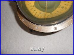 Antique and very rare Marine Box brass compass