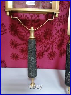 Antique magnifying glass and letter knife very rare top condition
