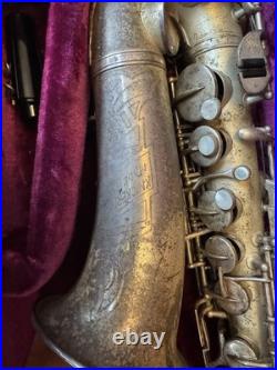 Antique/vintage Very Rare Old Knickerbocker Saxophone