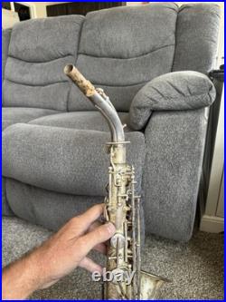 Antique/vintage Very Rare Old Knickerbocker Saxophone
