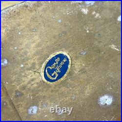 Antiques Brass Casting Art Sculpture Cat Home Decor Very Large 40cm Tall Rare