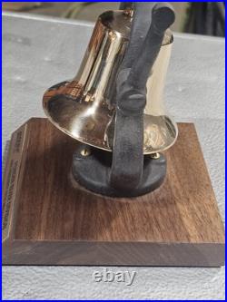 Authentic Very Rare Collectible BNSF RAILWAY Safety Bell Award