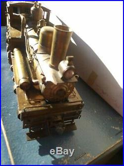 BRASS O SCALE MAX GRAY PERFECTION SCALE MODELS 2 rail STEAM LOCOMOTIVE VERYRARE