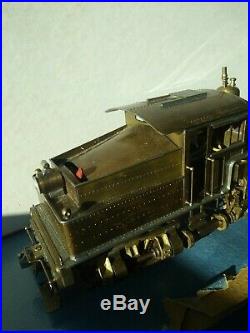 BRASS O SCALE MAX GRAY PERFECTION SCALE MODELS 2 rail STEAM LOCOMOTIVE VERYRARE
