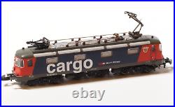 BRASS Swiss Z Line SZL Locomotive SBB Re 6/6 with CARGO, very rare, Ajin of Korea