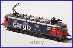 BRASS Swiss Z Line SZL Locomotive SBB Re 6/6 with CARGO, very rare, Ajin of Korea