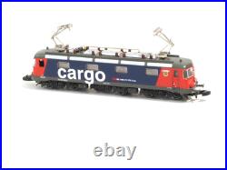 BRASS Swiss Z Line SZL Locomotive SBB Re 6/6 with CARGO, very rare, Ajin of Korea