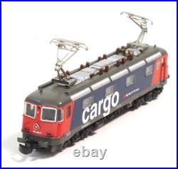 BRASS Swiss Z Line SZL Locomotive SBB Re 6/6 with CARGO, very rare, Ajin of Korea