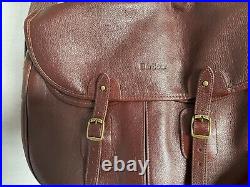 Barbour Full Leather Tarras Bag. Very Rare