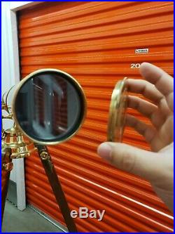 Bausch & Lomb Harbor Master Brass Telescope - Very rare and HTF with Lens Cover