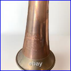 Boosey & Co 1912 Copper And Brass Hunting Horn very rare in this condition