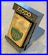Brand-New-1998-ZIPPO-Lighter-Very-Rare-GREEN-BP-ENAMEL-EMBLEM-Solid-Brass-Case-01-qna