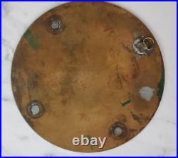Brass 9 Seal of Erie County State of New York Rare Piece Removed Courthouse