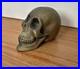 Brass-Metal-Skull-15cms-Very-Heavy-Antique-And-Rare-180-Free-Postage-SBMS1-01-ggz