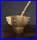 Brass-Mortar-and-Pestle-Rare-Collectible-Blacksmith-Made-Very-Old-01-ey