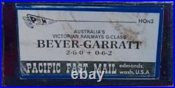 Brass PFM Beyer-Garratt 2-6-0 + 0-6-2 HOn3 VERY RARE