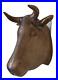 Bronze-Bull-Head-E-G-Washburne-Weathervane-Head-Only-Very-Rare-Size-01-hx