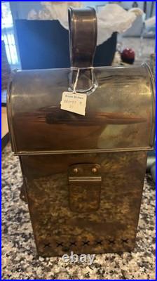 Brooks Brothers Hanging Brass Cabin Lantern Antique Very Rare