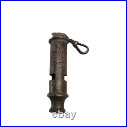 Bukta Original Boy Scouts Whistle Antique Brass Very Rare
