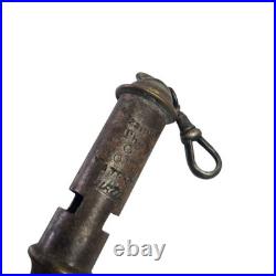 Bukta Original Boy Scouts Whistle Antique Brass Very Rare