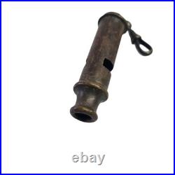 Bukta Original Boy Scouts Whistle Antique Brass Very Rare