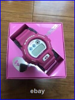 CASIO G-SHOCK A BATHING APE 1000 Limited model DW6900 Pink Very Rare New