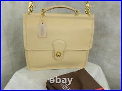 COACH VINTAGE WILLIS Bag #0846-303 (#9927) VERY RARE STONE! Brass Collectors