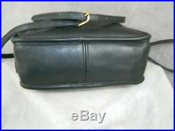 COACH Vintage'Lunch Box' Bag J6C-9991 Brass Black Rare Very Nice