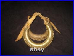 Camel Anklet Brass Bells matching set Very Rare Great Condition