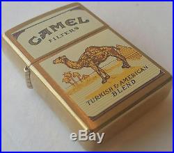 Camel Zippo Prototype Camel Only 10 made CZ 289 Very RARE Solid Brass Lighter