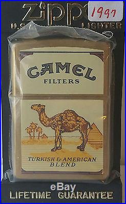 Camel Zippo Prototype Camel Only 10 made CZ 289 Very RARE Solid Brass Lighter