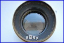 Carl Bertels Riga Extra Rapid Aplanat brass lens Very Rare