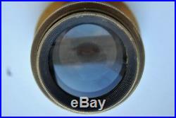 Carl Bertels Riga Extra Rapid Aplanat brass lens Very Rare