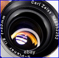 Carl Zeiss 60mm f8 S-Planar #6952252. Very Rare