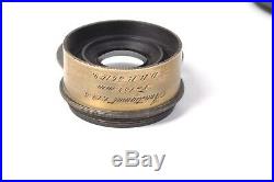 Carl Zeiss Jena very rare Anastigmat 154 mm, 12.5 Brass lens