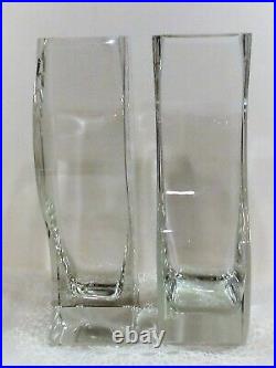 Castilian Imports Very Rare Art Glass (2-Piece) Fit together Kissing Vases