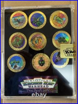Chromium Graphics KromeFX Brass Coin Battle Bugs Warhead Collection-Very rare