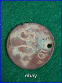 Clio Plantation 50 Cent Token Livingston Parish Louisiana La. Very Rare