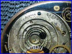 Clockworks Watch Parts Belt Buckle! Vintage! Very Rare! Tech Ether X Von West