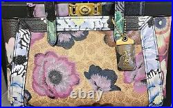 Coach 1941 Troupe Carryall KAFFE FASSETT floral NWOT VERY RARE