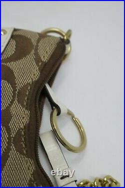 Coach Signature C Soho Rivet Coin Case Mini Doll Bag Charm key Chain Very Rare