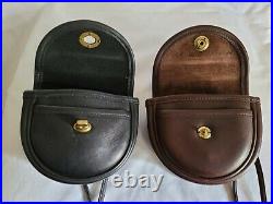 Coach Very Rare Vintage Mini Belt Crossbody Bag Lot Of 2