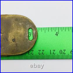 Coldwater Michigan Arlington Hotel Antique Brass Baggage Tag 1905 Era Very Rare