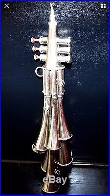Collectible Very Rare Vintage Top 8 Pipes Fanfare Trumpet -=GDR=-Made in Germany