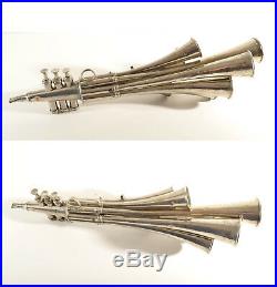 Collectible Very Rare Vintage Top 8 Pipes Fanfare Trumpet GDR Made in Germany