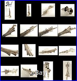 Collectible Very Rare Vintage Top 8 Pipes Fanfare Trumpet GDR Made in Germany