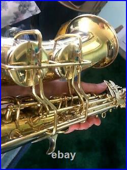 Conn Very Early 1936 Alto 6m Std'd M Neck Saxophone 271260a Nice Case Rare Model