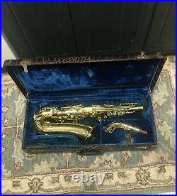 Conn Very Early 1936 Alto 6m Std'd M Neck Saxophone 271260a Nice Case Rare Model