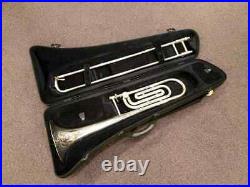 Courtois 3B Bb/F Tenor Trombone Silver Plated Very Rare! Excellent Condition