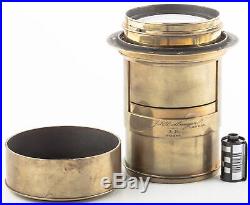Dallmeyer 3 B Patent Vintage brass lens very rare SHP 59427